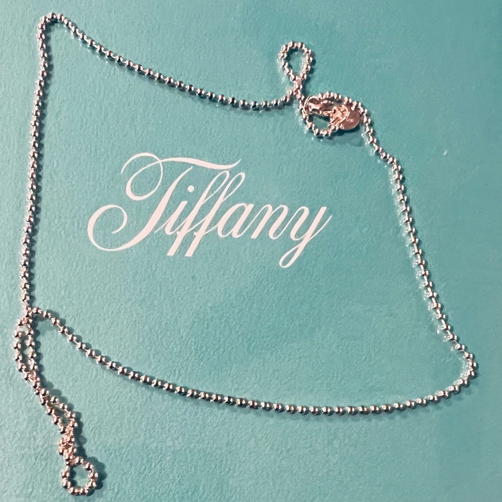 Authentic Tiffany Paloma Picasso 18” Bead Chain Necklace